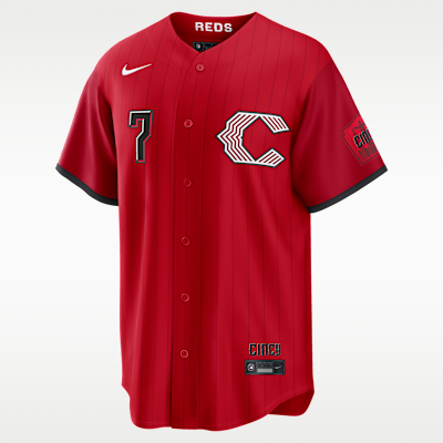 Elly De La Cruz Cincinnati Reds City Connect Men's Nike MLB